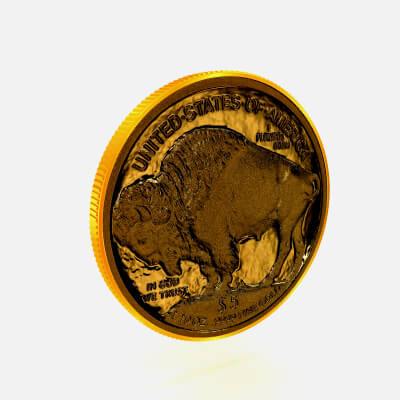 American Buffalo $5 Tenth Ounce Proof Coin 2008