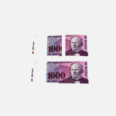 CHF 1000 Horizontal Back