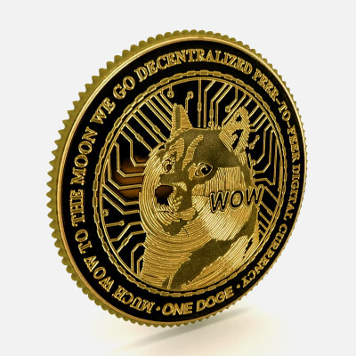 Dogecoin 3D Model