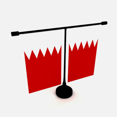 Flag of Bahrain