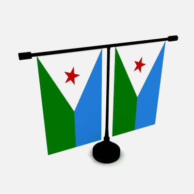 Flag of Djibouti