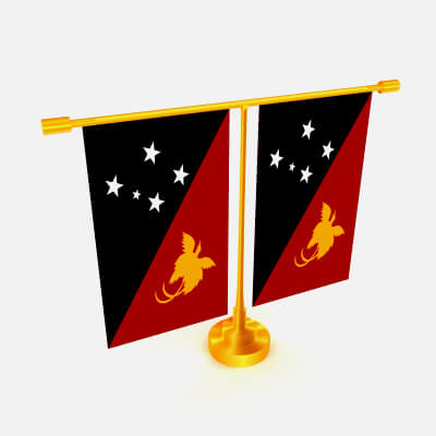 Flag of Papua New Guinea