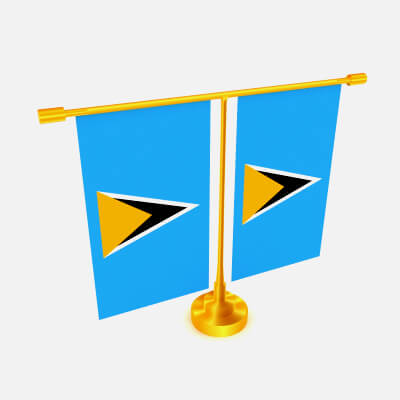 Flag of Saint Lucia