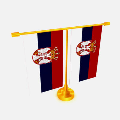 Flag of Serbia