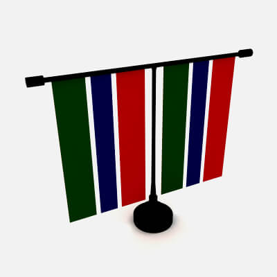 Flag of the Gambia