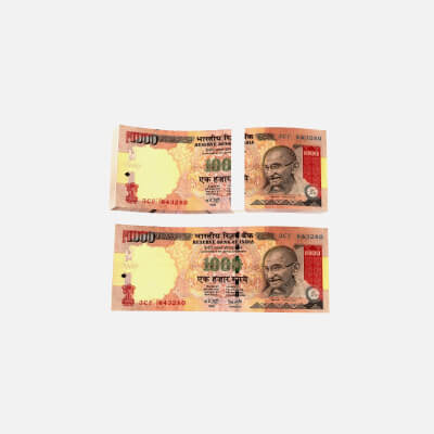 India 1000 INR 2006