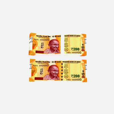 India 200 INR 2018