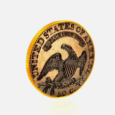 Liberty 1822 50 C
