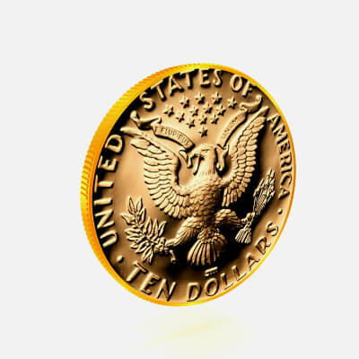 Liberty 1984 Olympic Runners Proof Ten Dollars