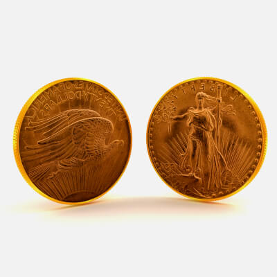 Liberty 20 Dollars - 1907(arabic)