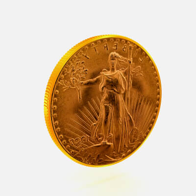 LIBERTY 20 DOLLARS -1907(Arabic)