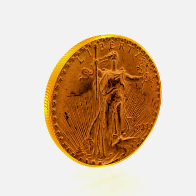 LIBERTY 20 DOLLARS-1933