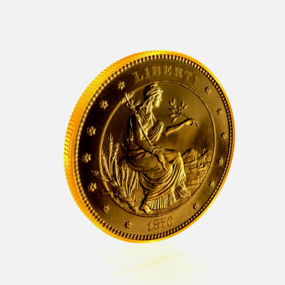 Liberty Gold Coin 1876