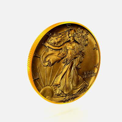 Liberty Half Dollar Gold 2016