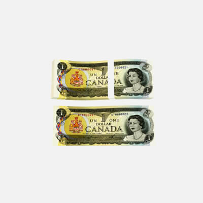 One Dollar Canada 1973