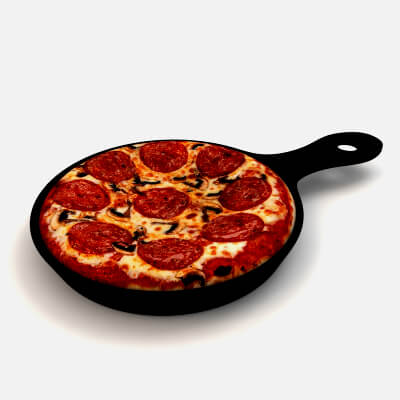 Pepperoni & Mushroom Pizza