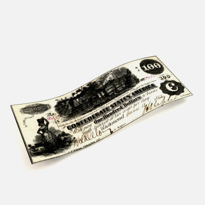 100 Dollars Banknotes T39-1862