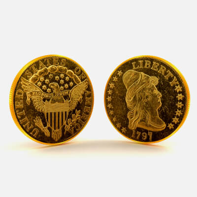 US-1797-G$10-Turban Head