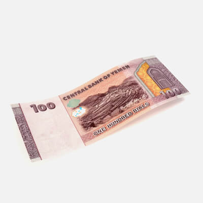 Yemen 100 Rials Back 2018