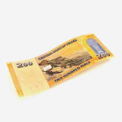Yemen New 200 Rials Back