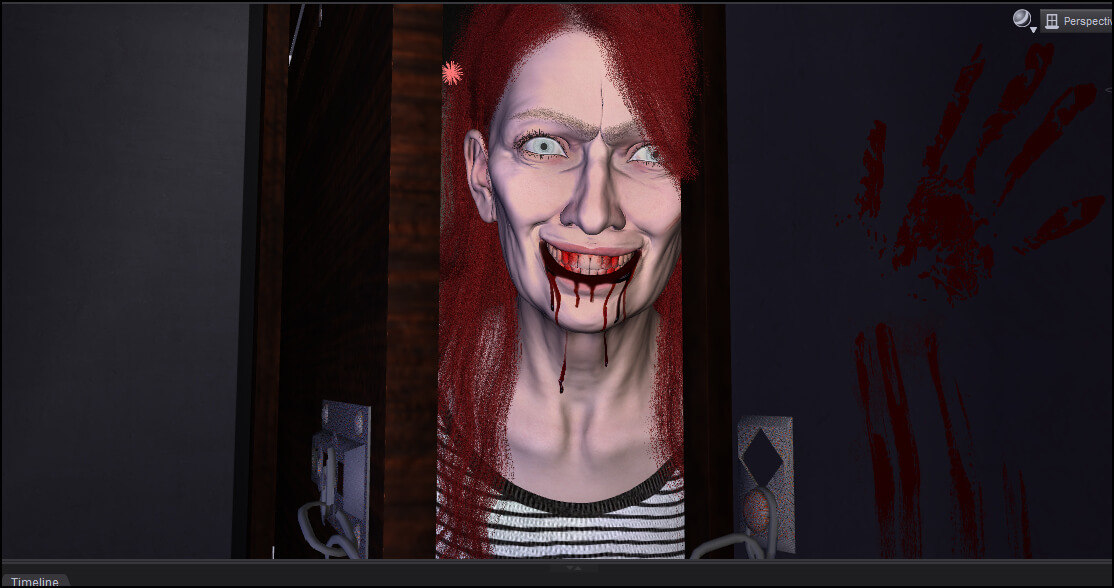 The Unwanted Visitor 3D Render, Digital Artwork by sherwin1996