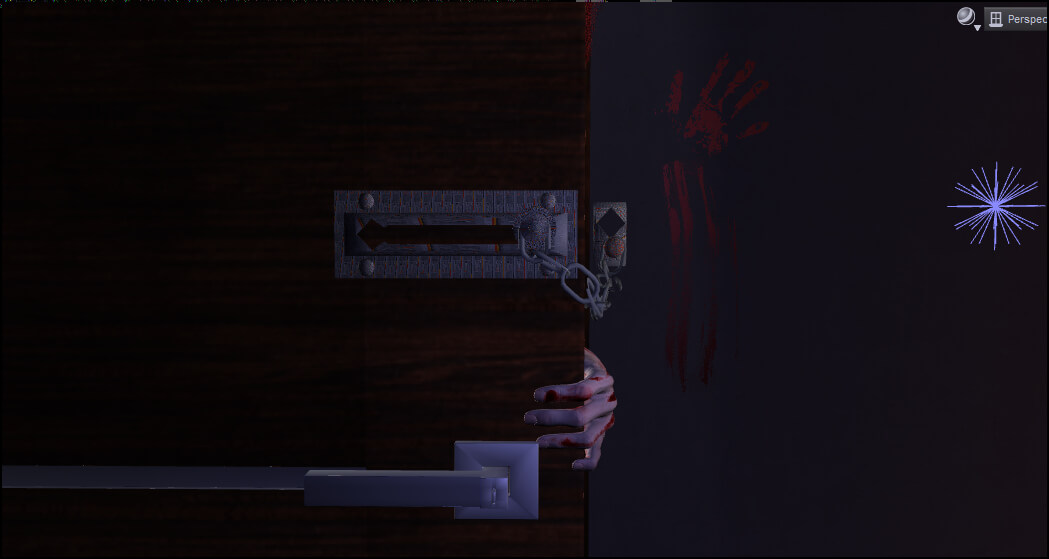 The Unwanted Visitor 3D Render, Digital Artwork by sherwin1996