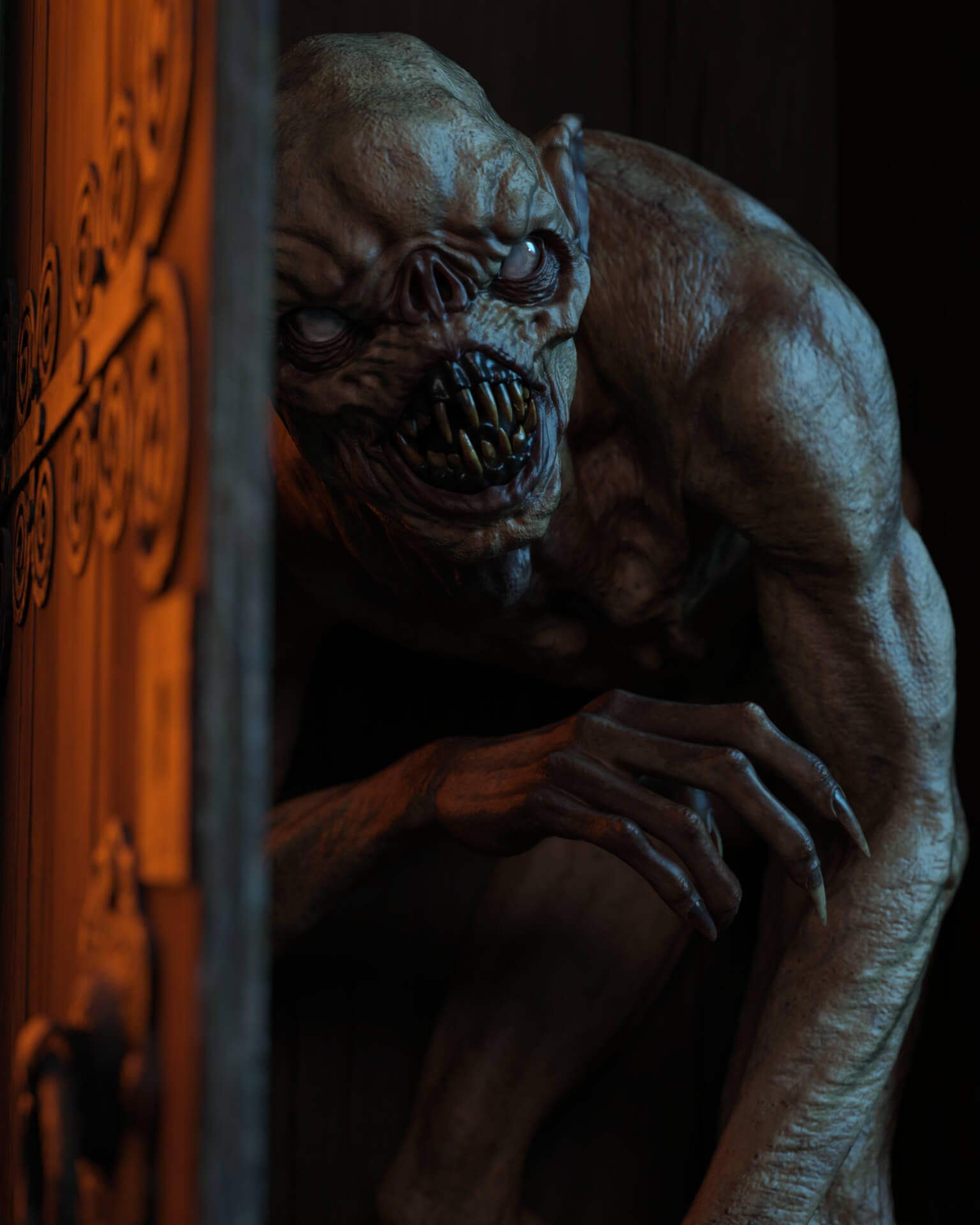 Closet Dweller 3D Render, Digital Artwork by sireza_47