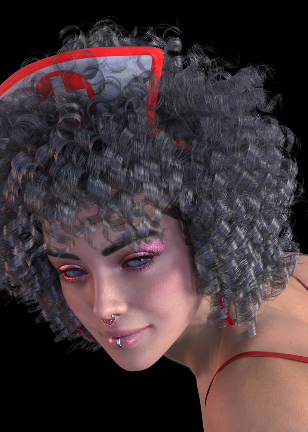G9 DT LilMika Twizted Glitter Overlays MR G9 3D Render, Digital Artwork by sjgregory