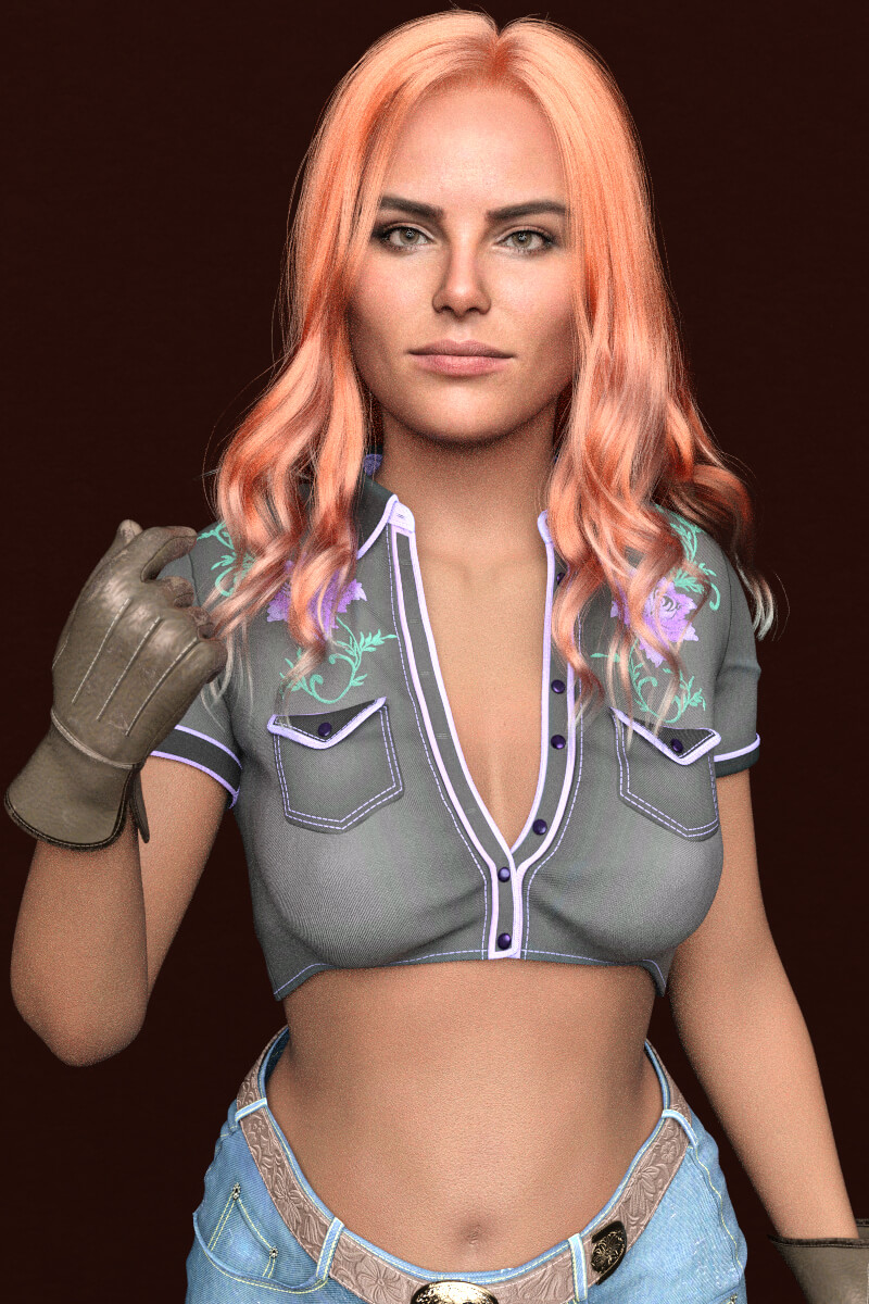 SK Adora for Genesis 9 Female Character Daz Content