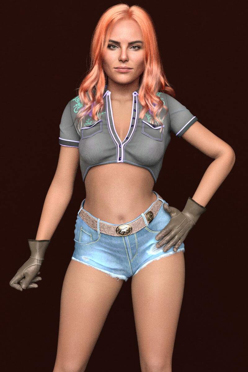 SK Adora for Genesis 9 Female Character Daz Content