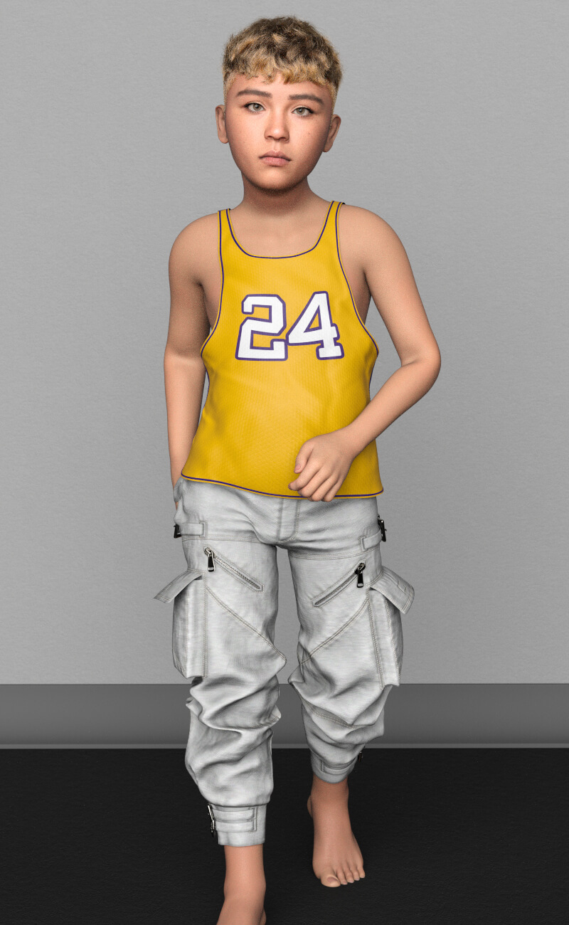 SK Cane for Genesis 9 Kid Boy Daz Content