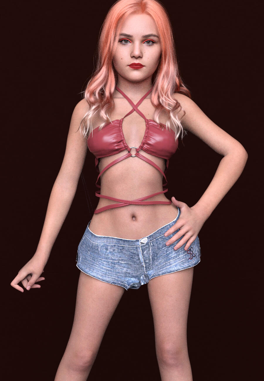 SK Laura for Genesis 9 Teen Age Female Daz Content