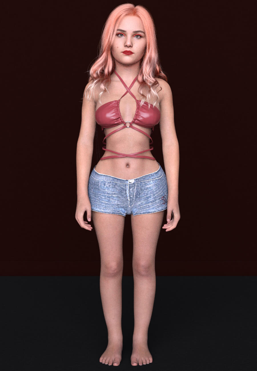 SK Laura for Genesis 9 Teen Age Female Daz Content