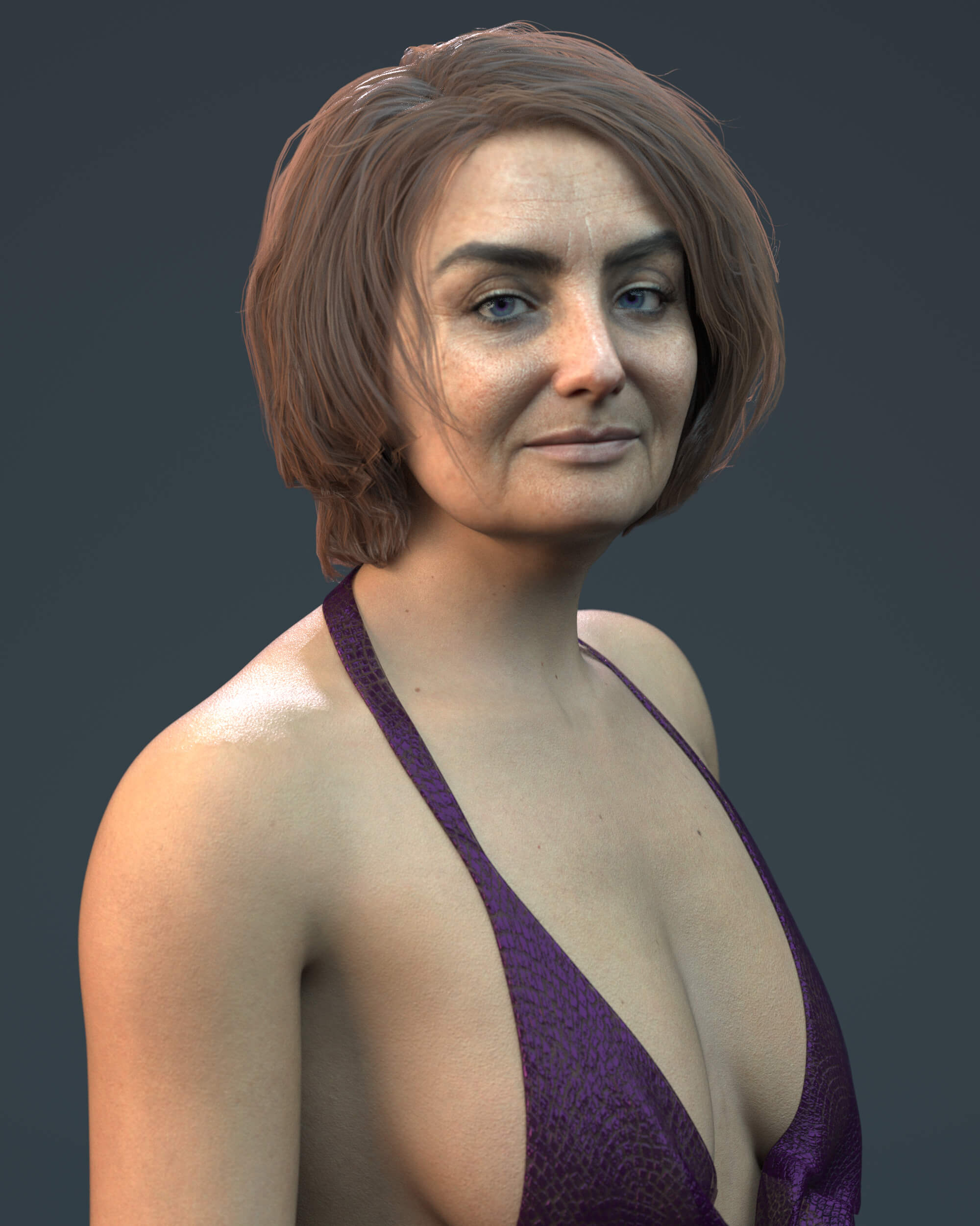 SKD Allira Mature Realistic Female Character for Genesis 9 Daz Content