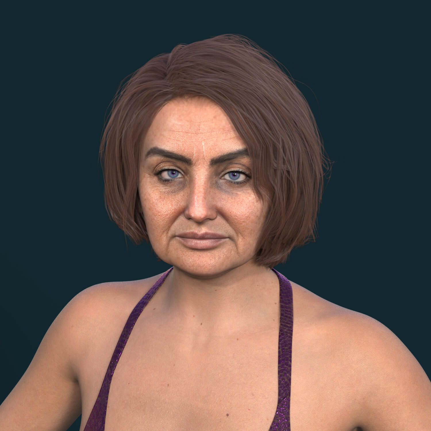 SKD Allira Mature Realistic Female Character for Genesis 9 Daz Content
