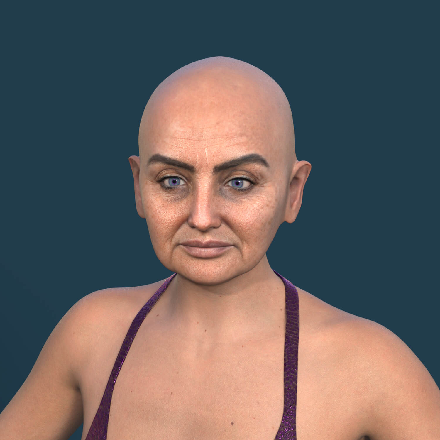 SKD Allira Mature Realistic Female Character for Genesis 9 Daz Content