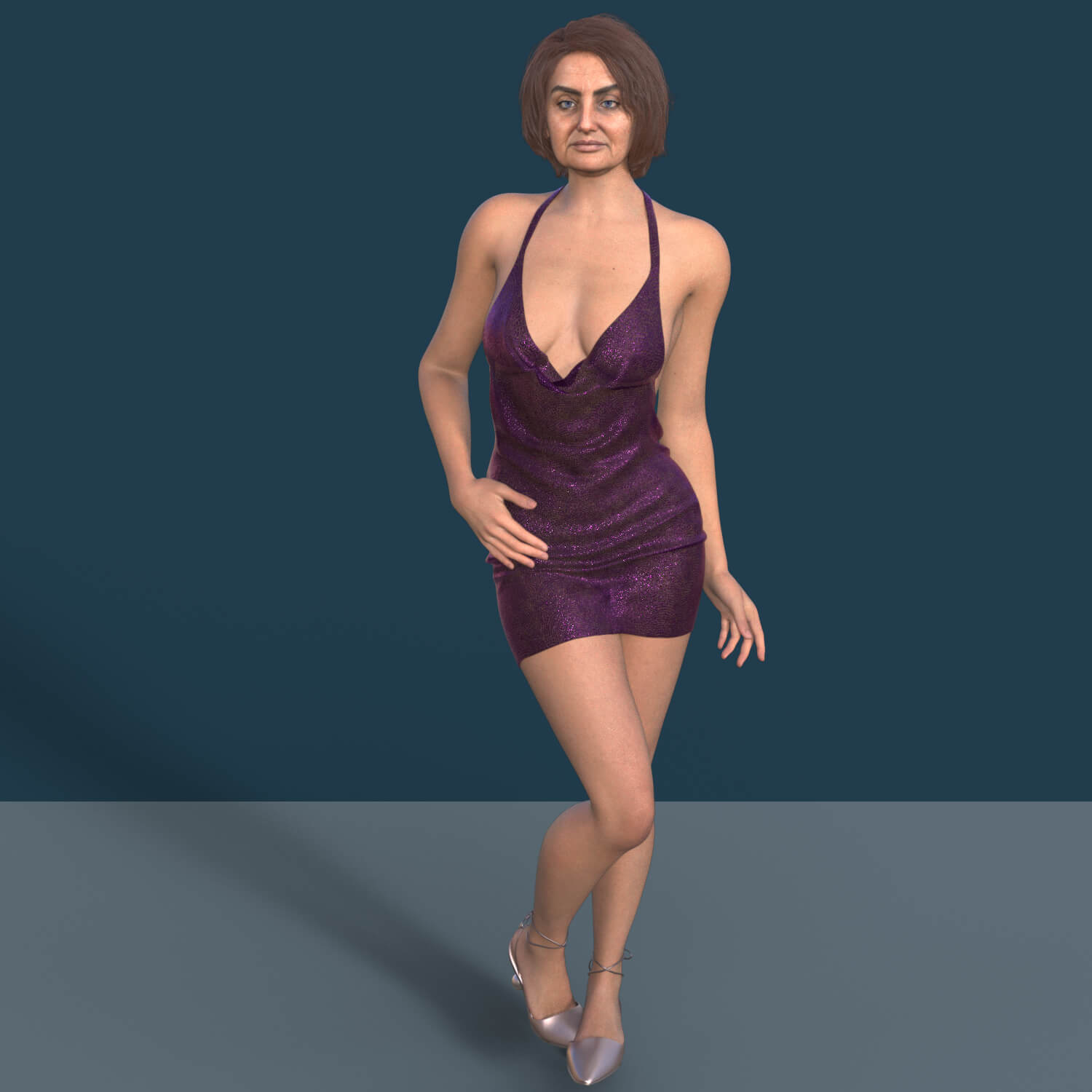 SKD Allira Mature Realistic Female Character for Genesis 9 Daz Content