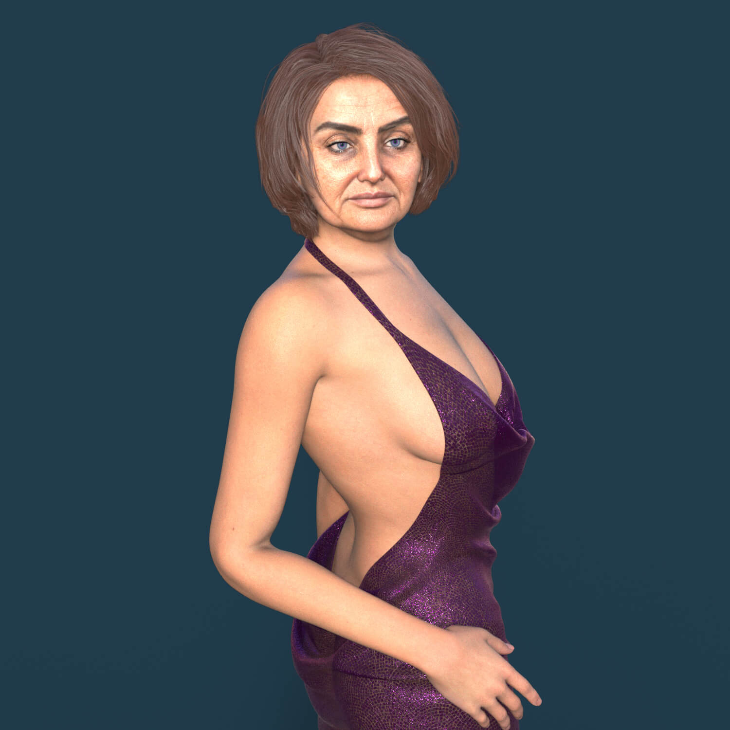 SKD Allira Mature Realistic Female Character for Genesis 9 Daz Content