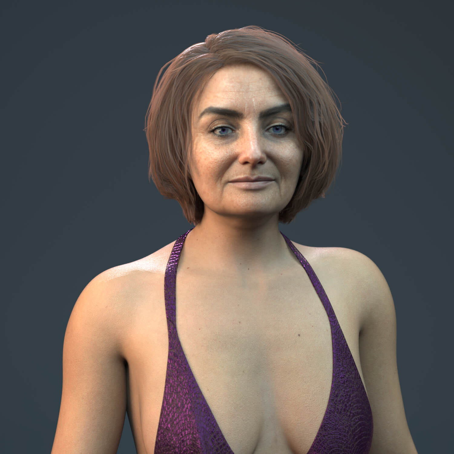 SKD Allira Mature Realistic Female Character for Genesis 9 Daz Content