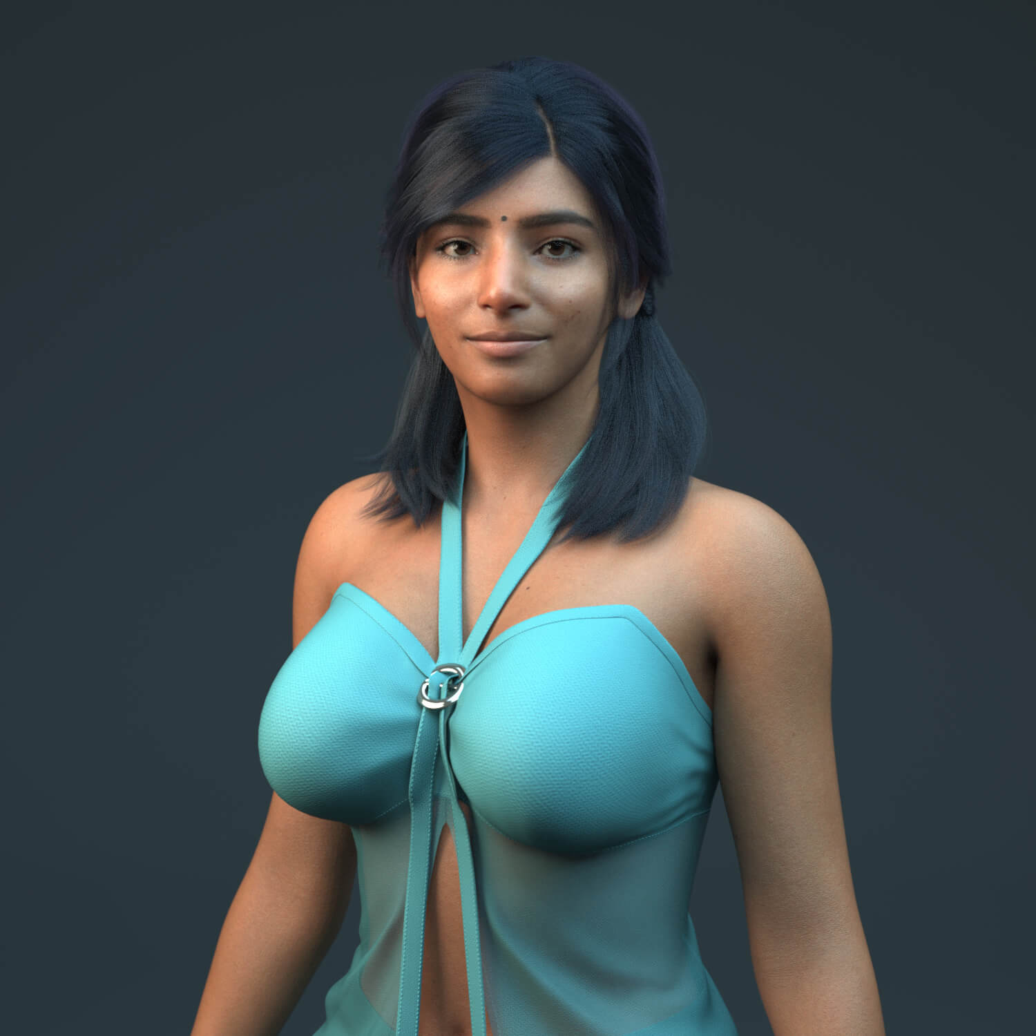 SKD Bree - South Asian Genesis 9 Female Character Daz Content