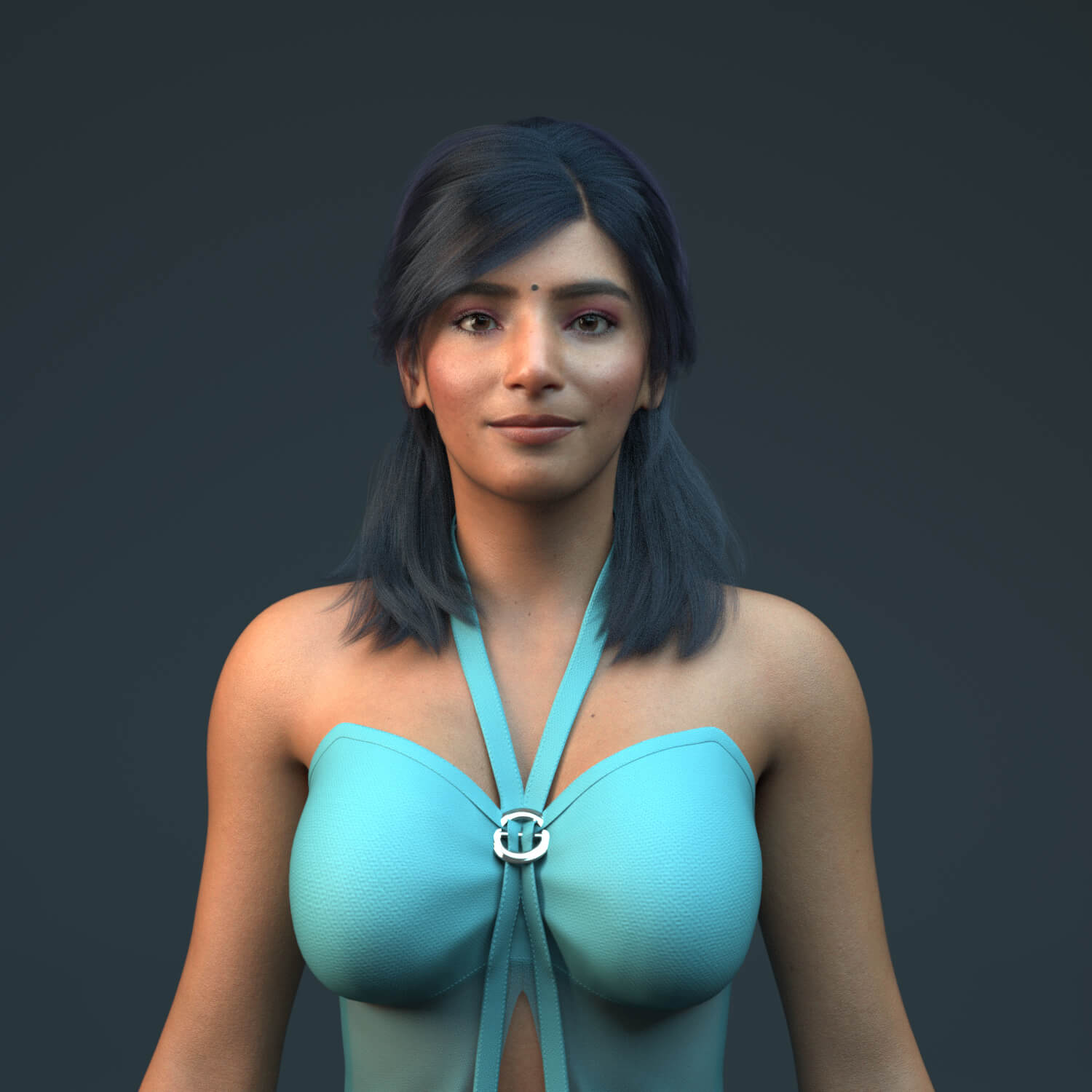 SKD Bree - South Asian Genesis 9 Female Character Daz Content