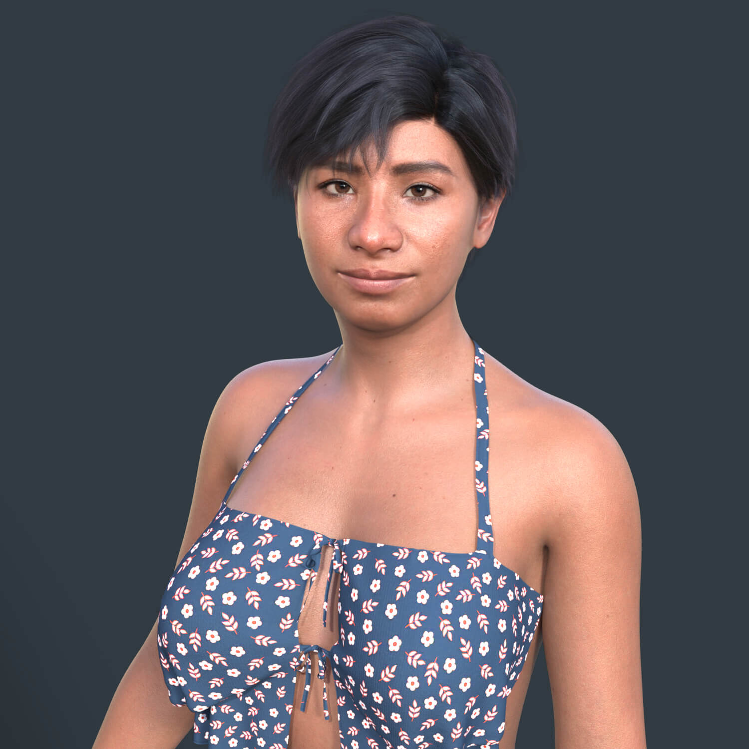 SKD Nita &ndash Asian Female Character for Genesis 9 Daz Content