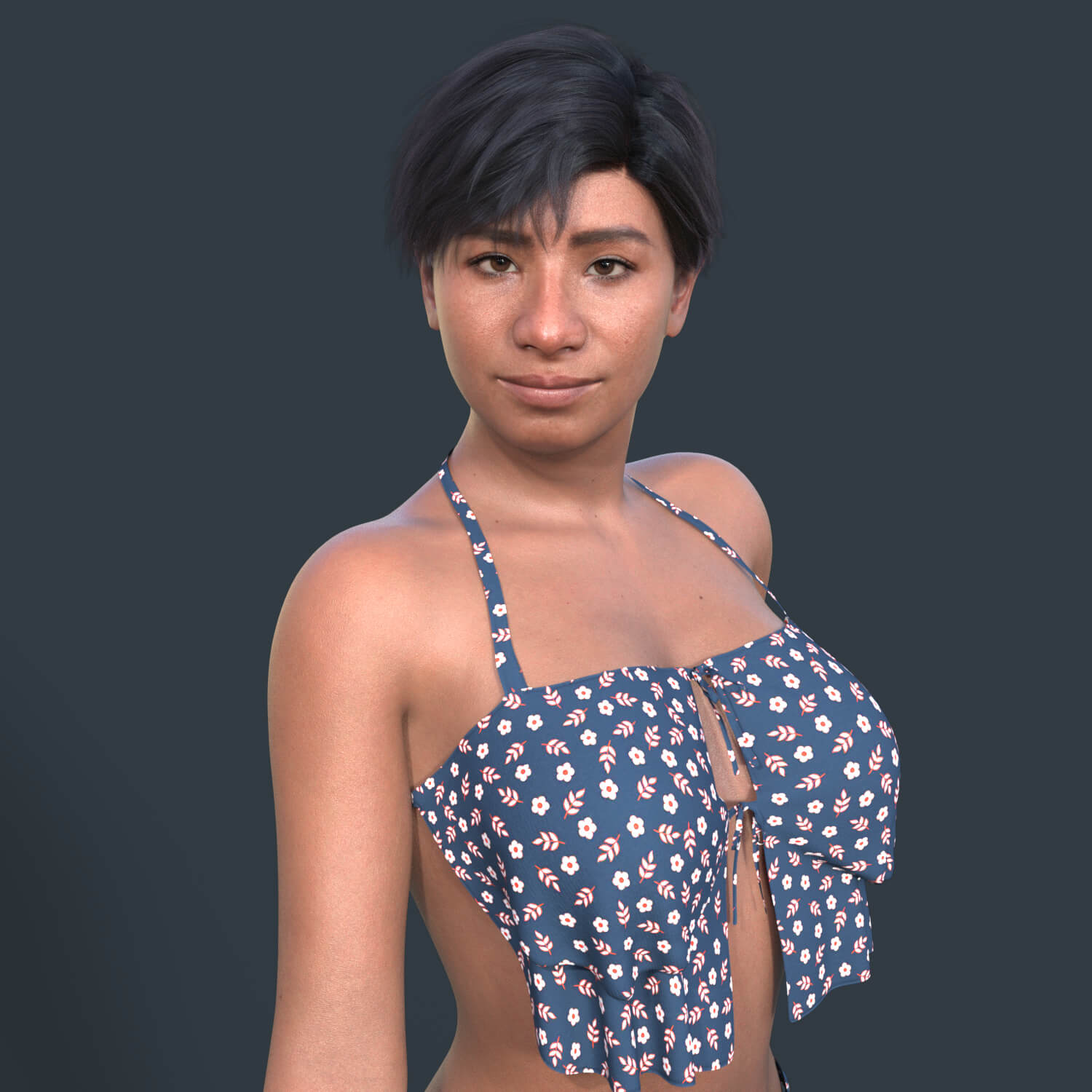 SKD Nita &ndash Asian Female Character for Genesis 9 Daz Content