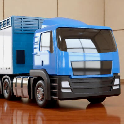 truck MAN semitrailer