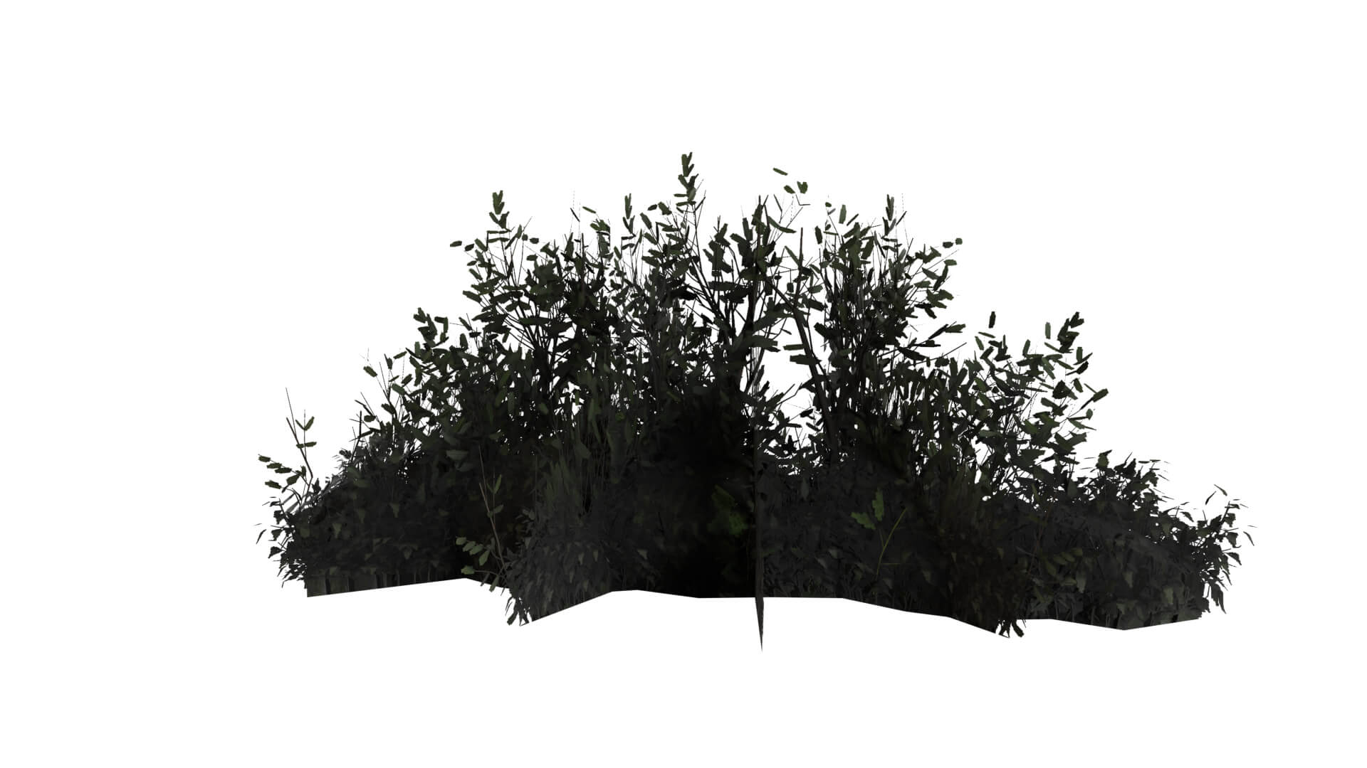 Middle Plant 3D Model