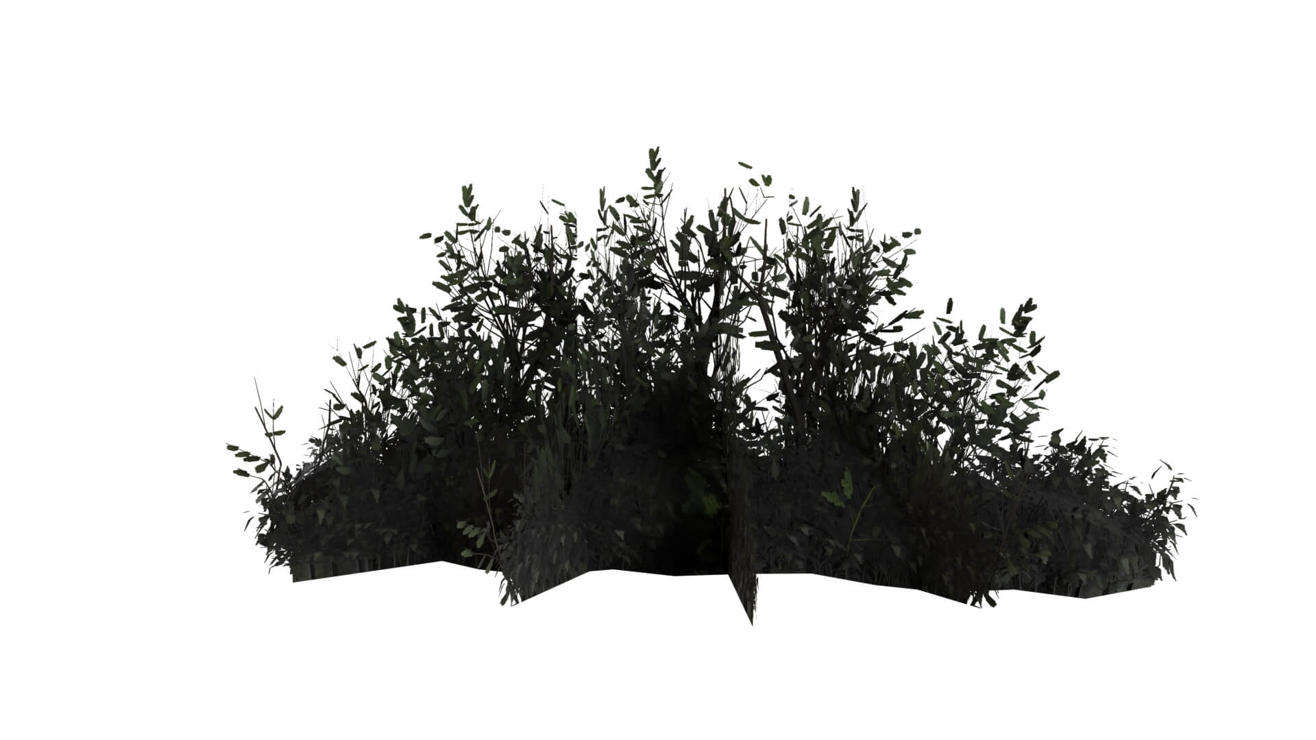 Middle Plant 3D Model