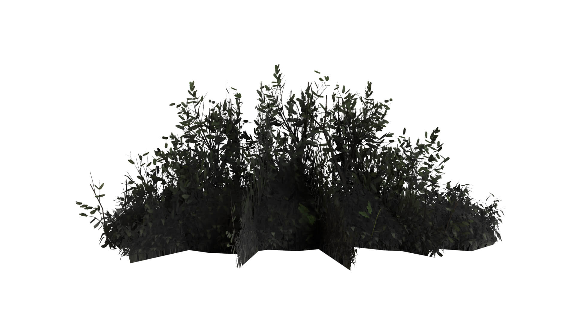 Middle Plant 3D Model