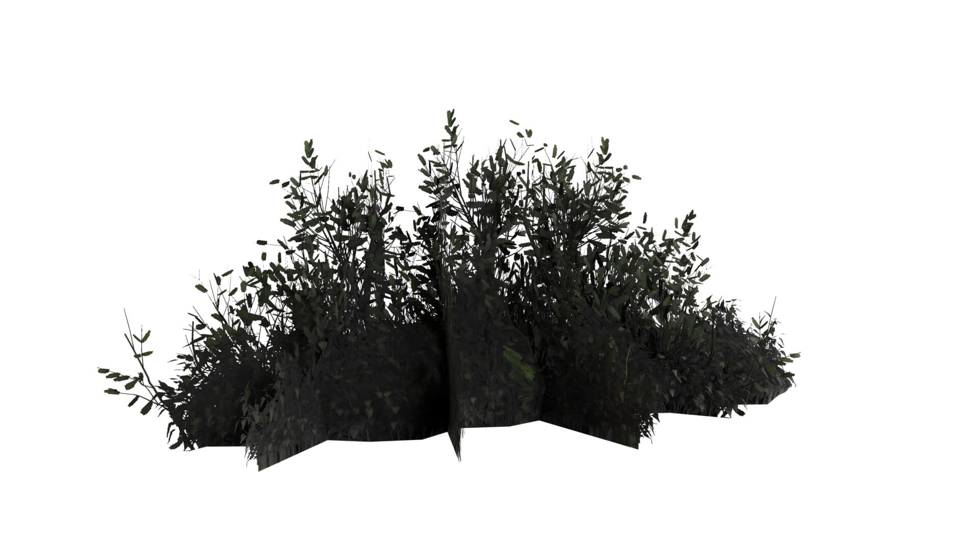 Middle Plant 3D Model