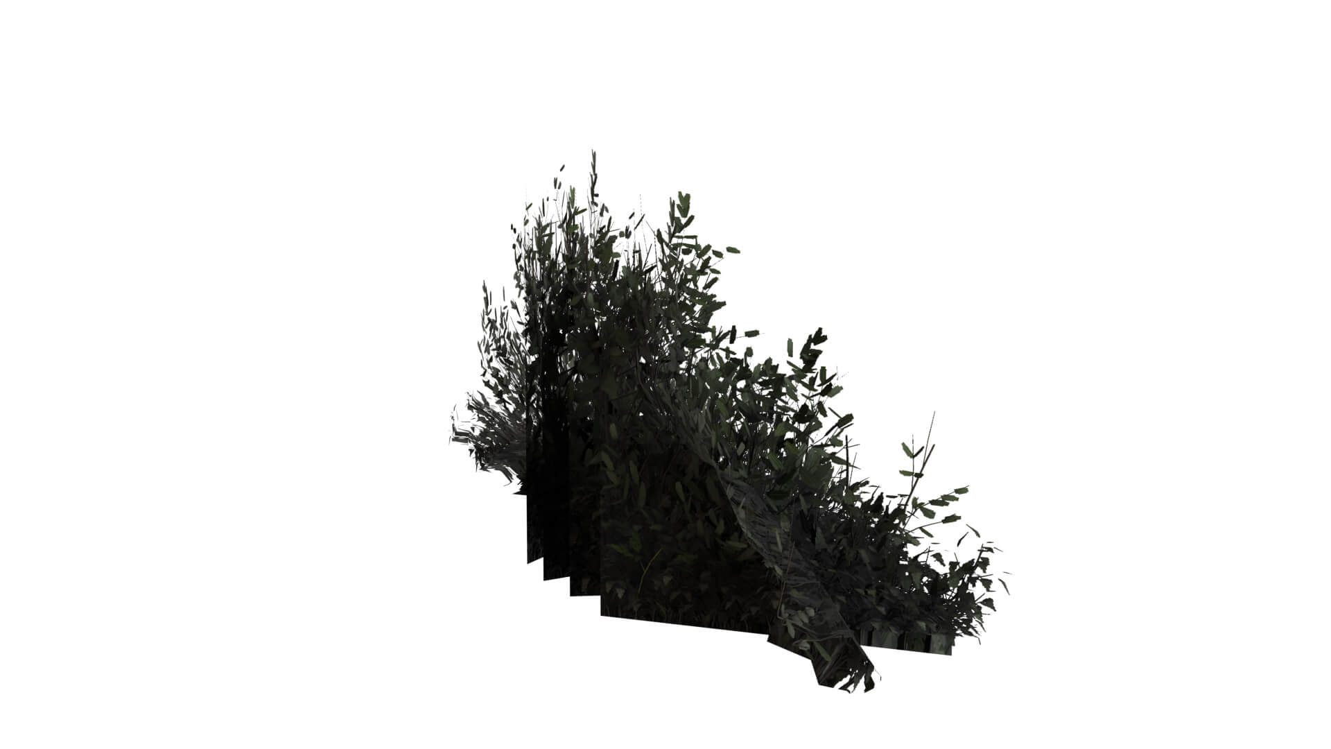 Middle Plant 3D Model