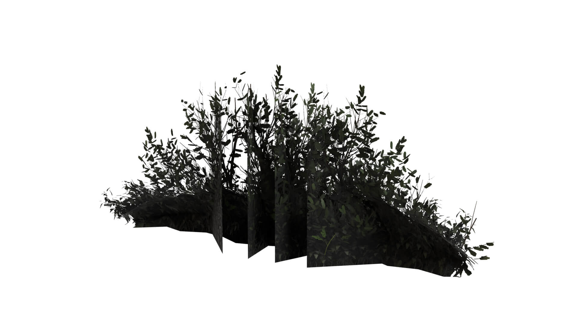 Middle Plant 3D Model